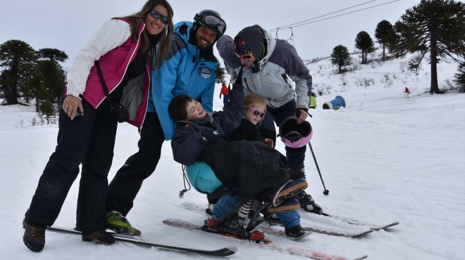 ARGENTINA: Esquí adaptado en Caviahue