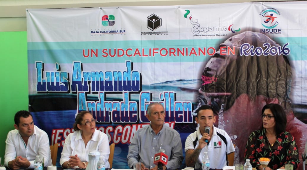 Luis Armando Andrade Alista Maletas a Rio2016