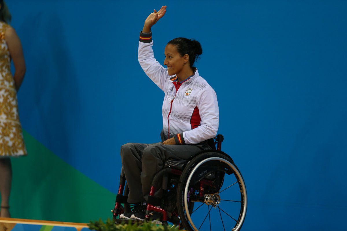 Teresa Perales suma su medalla número 23 en sus quintos Juegos