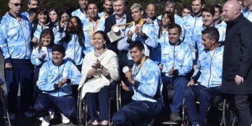 Mauricio Macri recibió a los deportistas argentinos que participaron en los Juegos Paralímpicos Río 2016