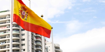 La bandera española ya ondea en Rio