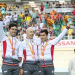 El equipo español de velocidad C1-5, medalla de bronce en Río