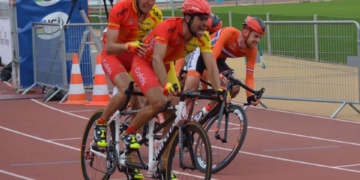 El tándem Ignacio Ávila-Joan Font, plata en ruta