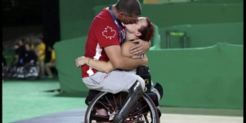 La historia detrás del beso más emotivo de los Paralímpicos