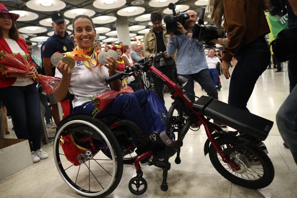 Regreso dorado para los paralímpicos españoles