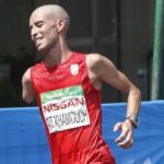 Abderrahman Ait llega a la plata en el Fuerte de Copacabana