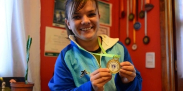 Karina Loyola ya está en Río para competir en los Paralímpicos