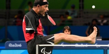 Ibrahim Hamadtou, el jugador más admirado del tenis de mesa