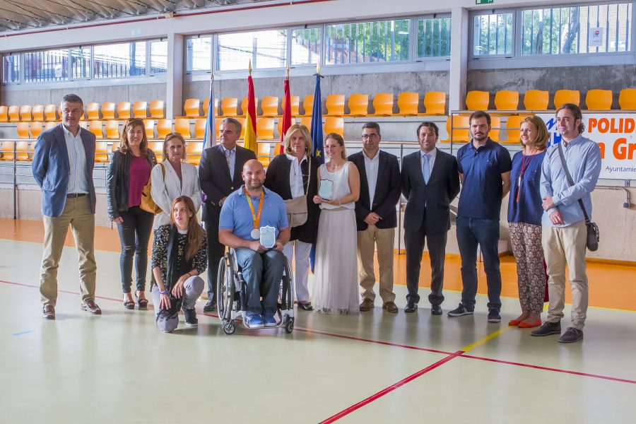 Majadahonda reconoce a los paralímpicos Carlos Vera y Sara Andrés
