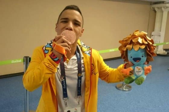 Carlos Serrano, segundo mejor deportista paralímpico del mundo