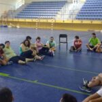 Los usuarios del Centro Ocupacional y los estudiantes del TAFAD se dan la mano por la integración a través del deporte