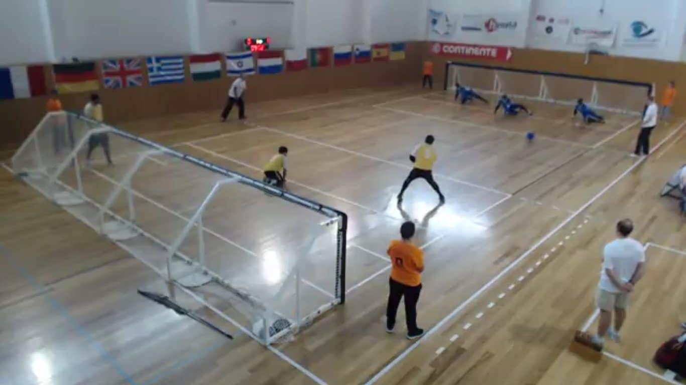 Europeo "B" Goalball. Los chicos ante Israel y las chicas ante Gran Bretaña en cuartos