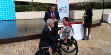 Alcaldía de Bogotá rinde homenaje a deportistas paralímpicos que participaron en Río 2016