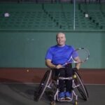 Julio Rueda, la primera raqueta de Guatemala del tenis en silla de ruedas