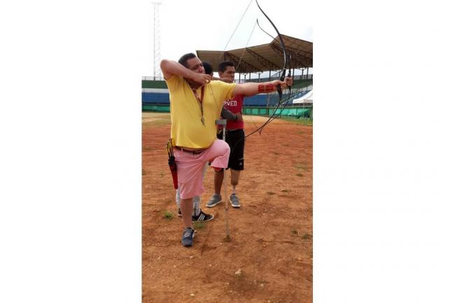 Barranqueños se preparan como arqueros paralímpicos