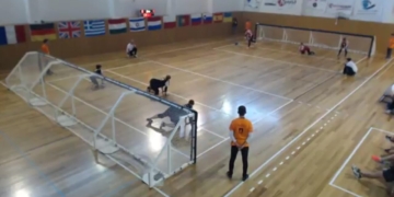 Cara y cruz en los segundos partidos del Europeo "B" de Goalball