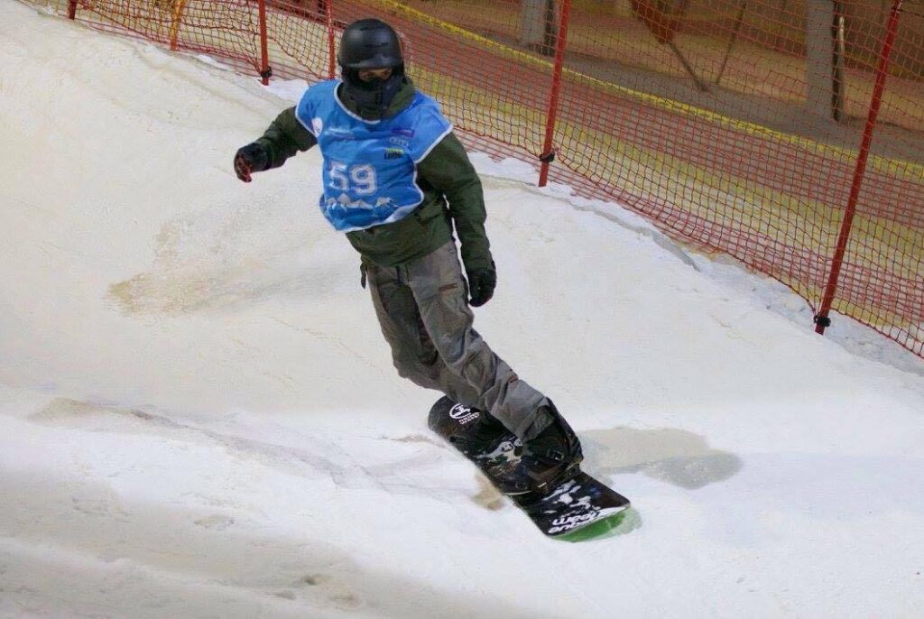 El snowboard español progresa en Holanda