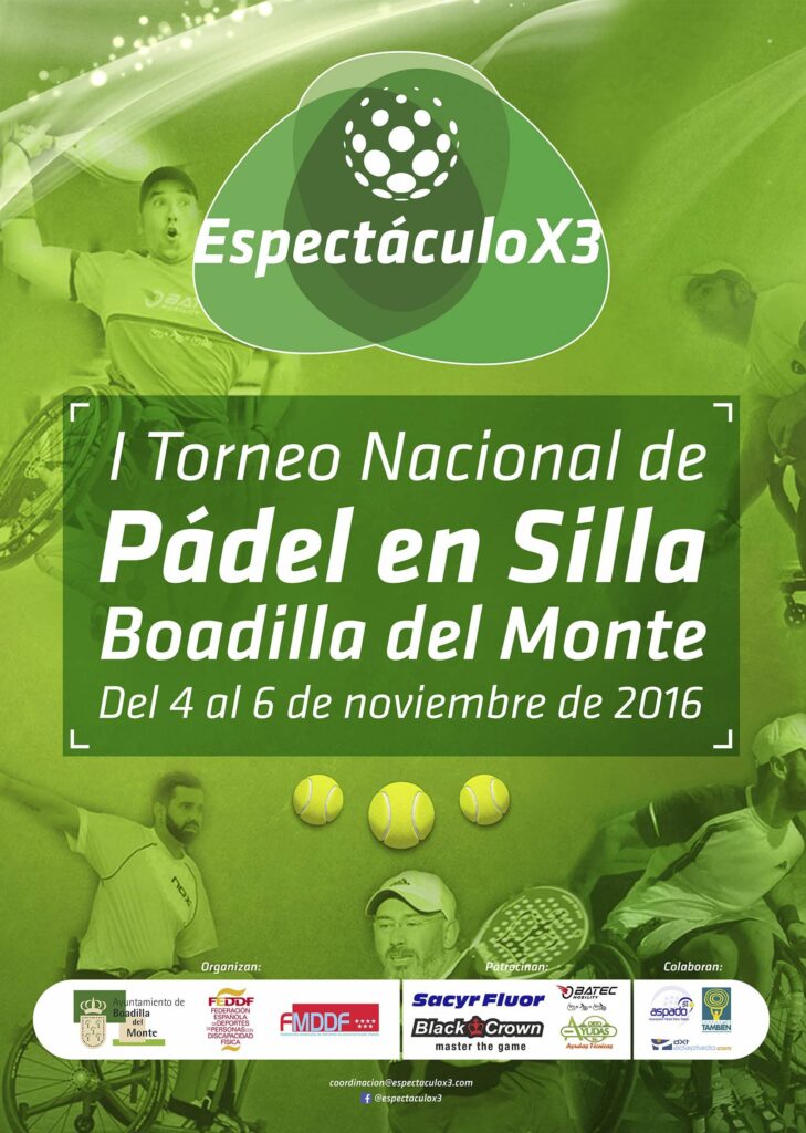 La elite del pádel en silla se reencuentra en Boadilla del Monte