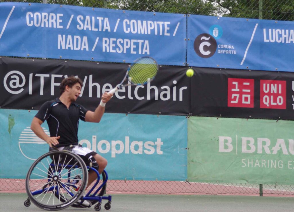 Los mejores del tenis en silla de ruedas español, a escena
