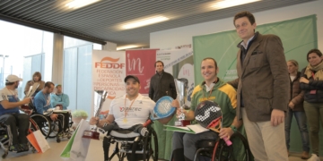 Oscar Agea y Edorta de Anta, son los primeros Campeones de España de Pádel en Silla