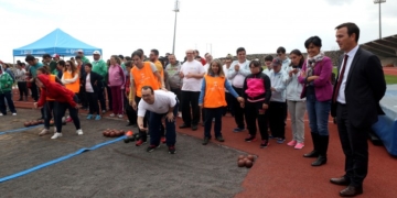 El Cabildo inicia con bola canaria el Plan Insular de Deporte Adaptado