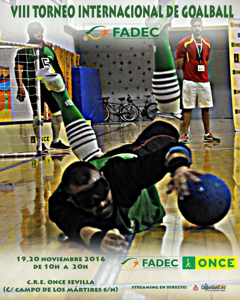 La elite del goalball se reúne en Sevilla