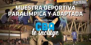 Gran muestra deportiva paralímpica en el Kempes