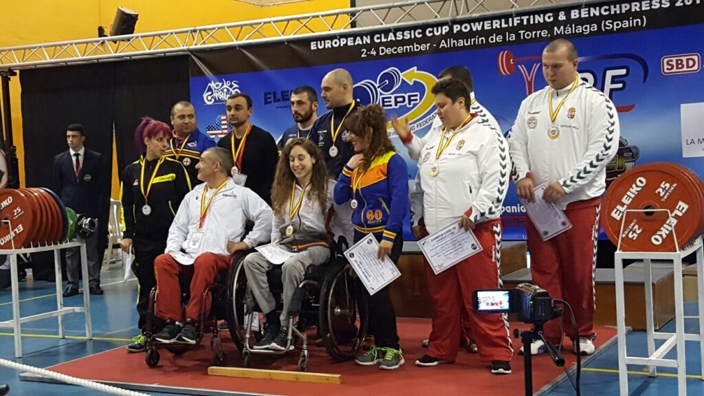 Éxito de los levantadores FEDDF en el European Cup de Alharín de la Torre
