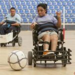 Superación diaria con actividades específicas como la Boccia y el Goalball