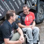 Albert Llovera dirige su Tatra hacia Chilecito