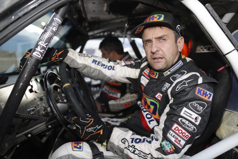 Isidre Esteve, en la meta del Dakar 8 años después