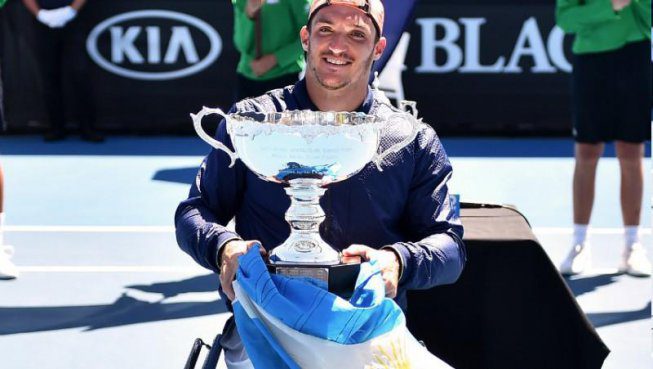 Gustavo Fernández campeón en el Abierto de Australia