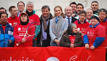 SAR, la Infanta Doña Elena, Inaugura el IV Curso de Tenis Adaptado