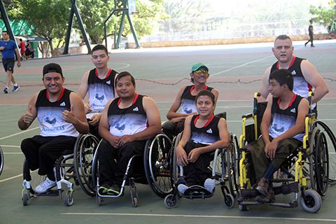 Inauguran Liga Municipal de Basquetbol Sobre Silla de Ruedas