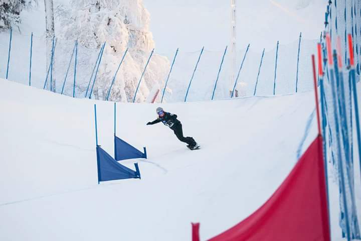 Astrid Fina, una 'rider' tenaz y osada sobre la nieve