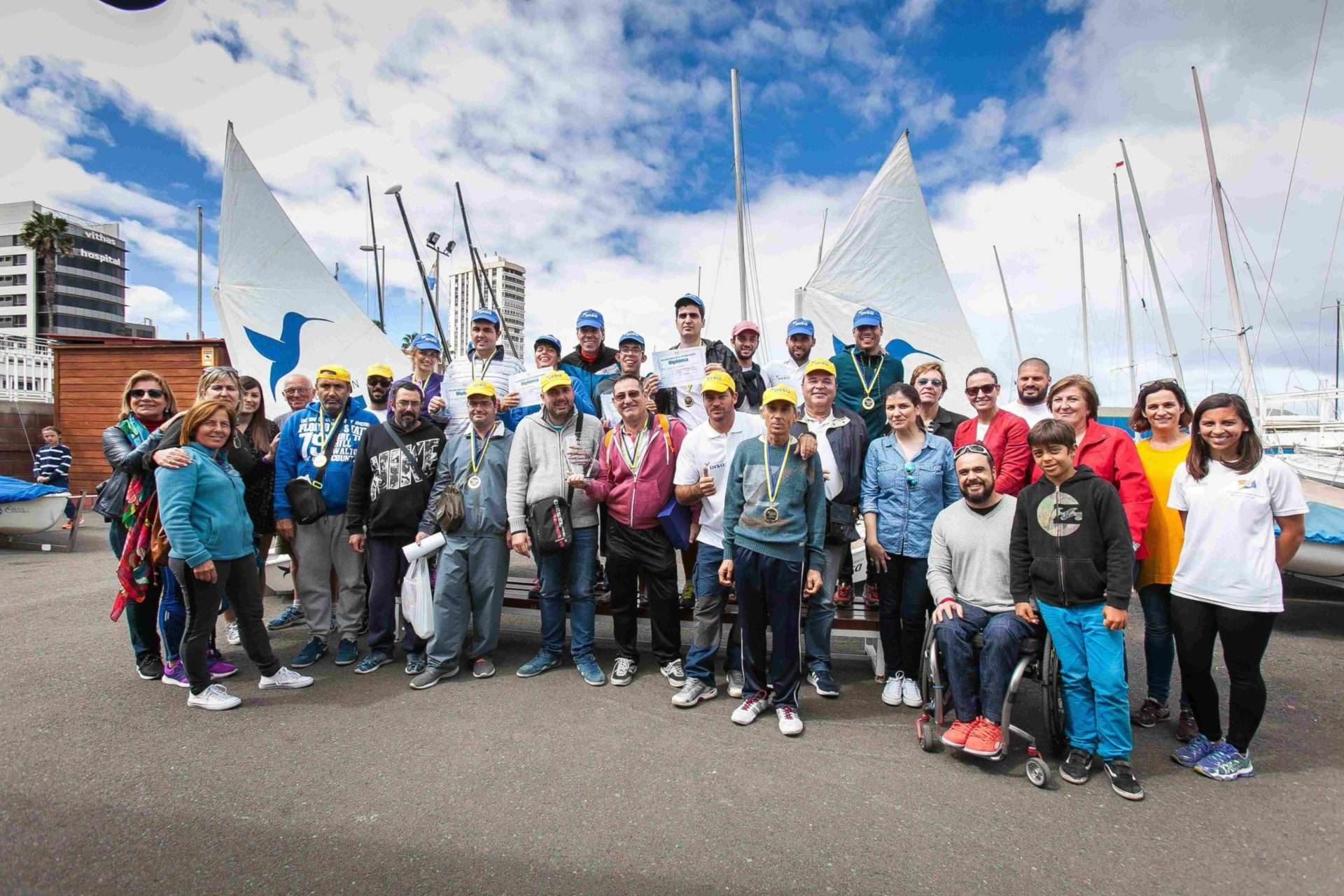 Clausura “Un mar para todos” Federación Insular Vela y Fundacion DISA