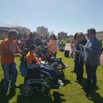 Entrega de medallas en la Jornada de Deporte Adaptado