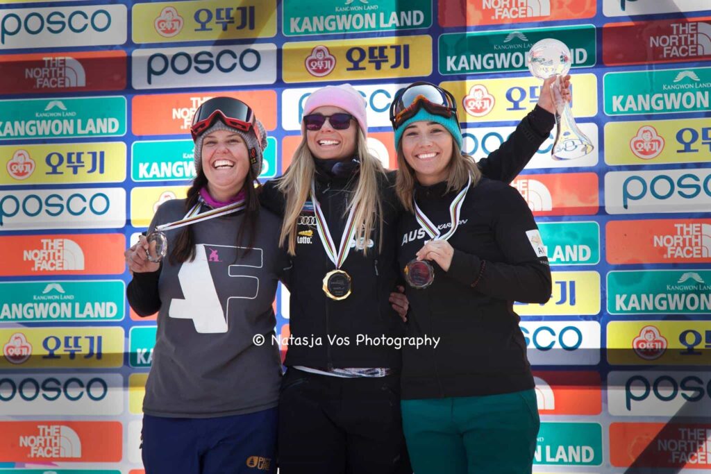 Astrid Fina se supera en Pyeongchang