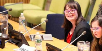 Olivia Hargroder, la adolescente con Síndrome de Down que cuestiona a la ONU