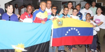 Abanderados los héroes zulianos que competirán en los Juegos Parapanamericanos