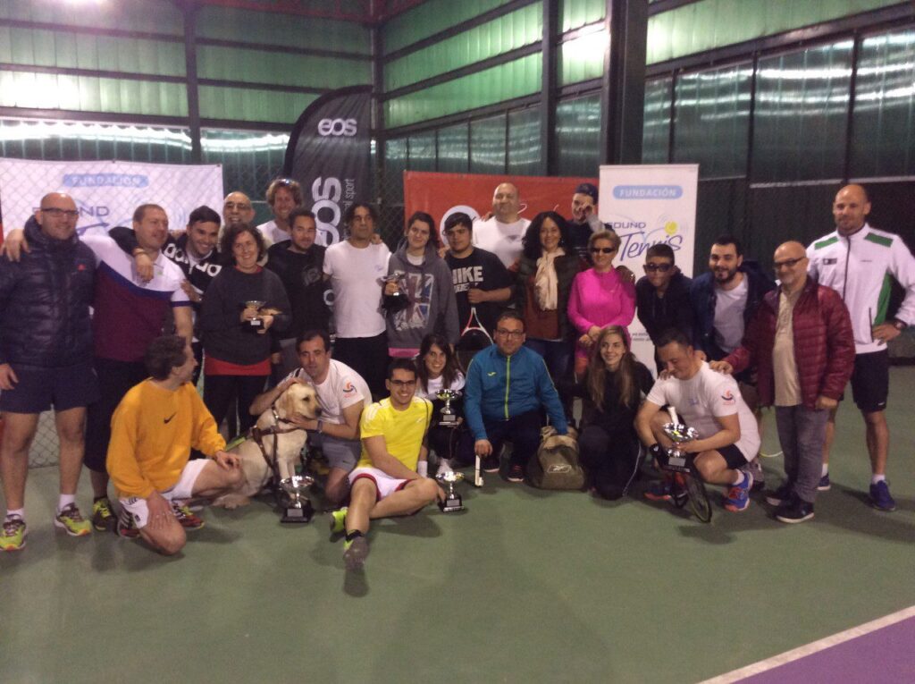 El II Torneo Nacional de Blind Tennis reune a 20 jugadores