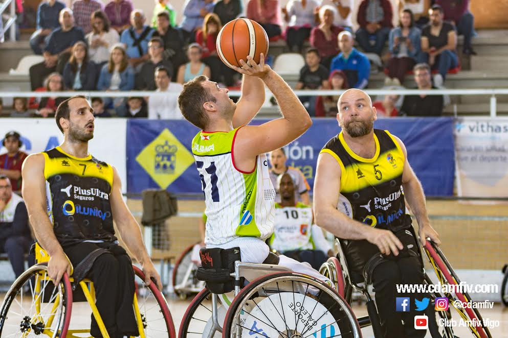 EL CD Ilunion vence cómodamente al AMFIV