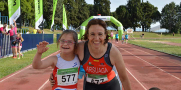 Solidaridad y deporte, unidos en el Duatlón Down Madrid