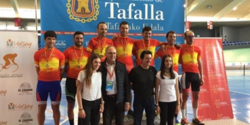 Sorpresas en el Campeonato de España de ciclismo adaptado en pista