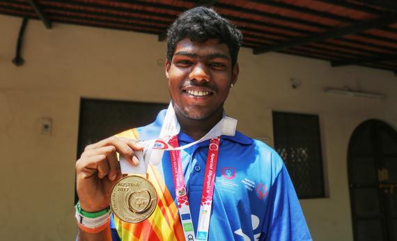 Un joven deportista de la FVF consigue la medalla de oro en los Special Olympics