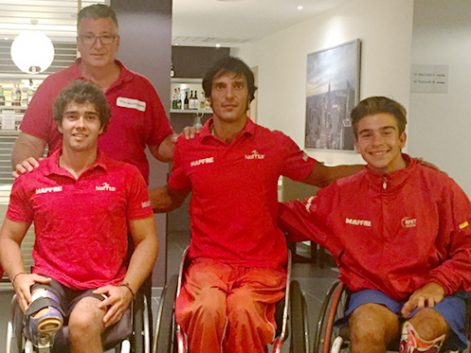 El tenis en silla de ruedas mira a Cerdeña