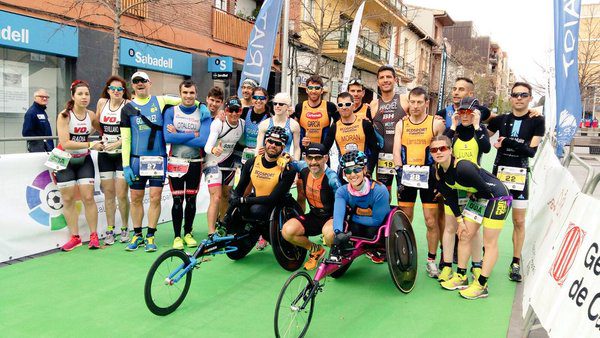 Los paratriatletas españoles logran tres medallas en Gold Coast