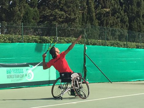 El tenis en silla español, fuera del Grupo Mundial
