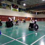 Fin de semana intenso para el rugby en silla de ruedas