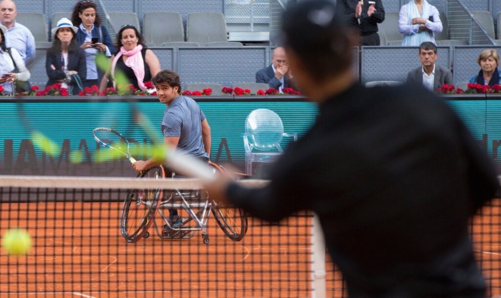 El tenis en silla de ruedas alcanza el Open de Madrid